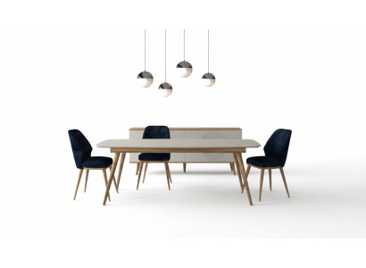 Modern 6-piece dining room furniture set