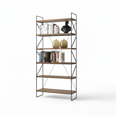 Wall shelf modern bookshelf living room shelf designer wooden furniture