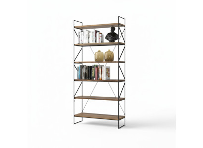 Wall shelf modern bookshelf living room shelf designer wooden furniture