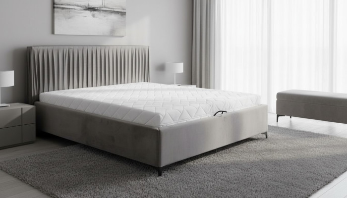 Bed with Storage Drawer Bedroom Upholstered Beds Elegant Hotel Room Furniture