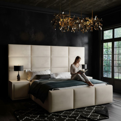 Double bed mattress beds design bedroom furniture interior 180x200cm