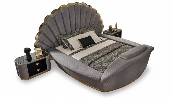 Luxury Bed Design Beds Furniture Double Bed Bedroom Royal 200x200 cm
