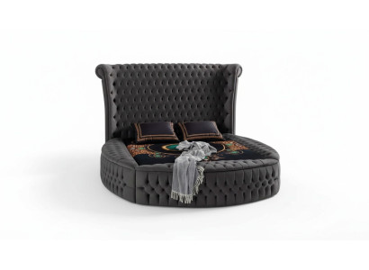 Chesterfield Bed Upholstered Bed Luxury Bedroom Design Beds Textile Velvet New