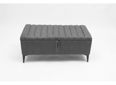 Design stool, design upholstery footstool ottoman seat textile chaise lounge pouf