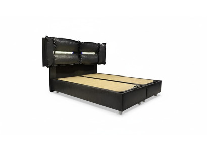 Wood Design Bed Double Luxury Marriage Modern Hotel Frame Sleep Room Beds