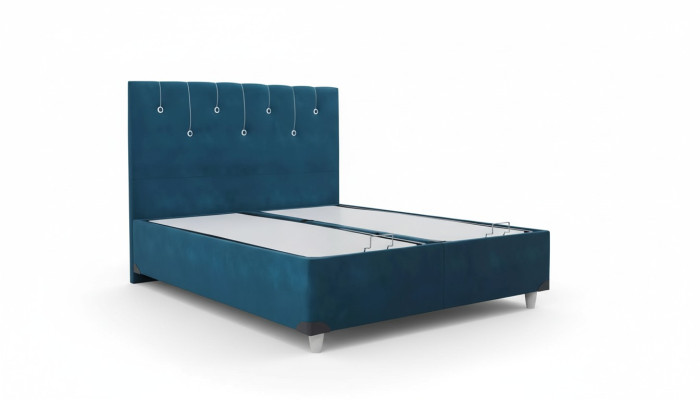 Luxury bedroom bed double beds design furniture bed frame hotel turquoise