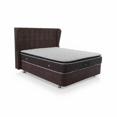 Luxury bedroom bed double beds design furniture bed frame hotel