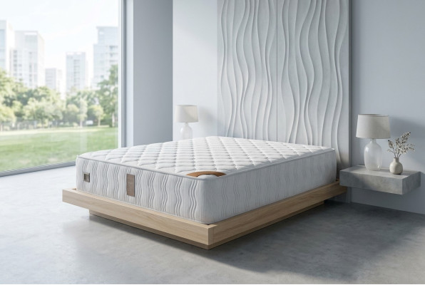 High-Quality Hotel Mattress 25cm King Size Extra Thick Mattress 160x200cm