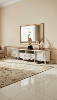 Baroque sideboard cabinet shelf cabinets furniture TV stand dresser