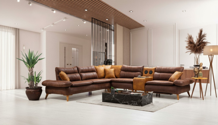 Bluetooth multifunctional sofa couch corner sofa sound system living landscape