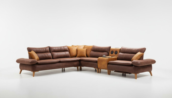 Bluetooth multifunctional sofa couch corner sofa sound system living landscape