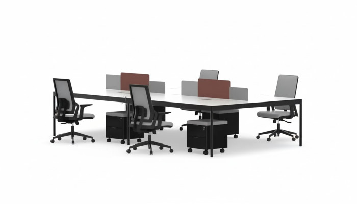 Modern large desk office furniture laptop table office workspace