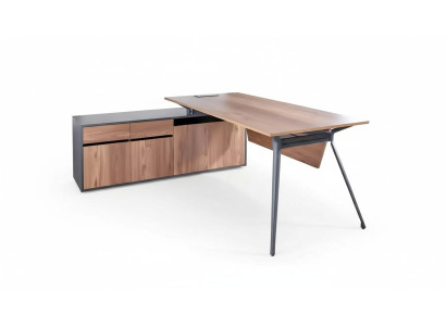 Corner desk wooden furniture work table
