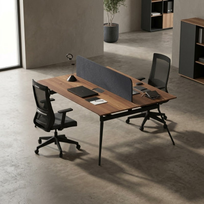 Computer desk, laptop table, office desk, desktop, office workstation