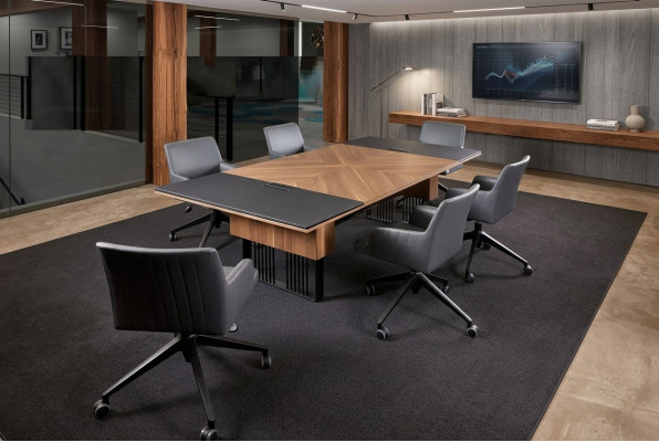 Large meeting table conference table luxury office furniture equipment new