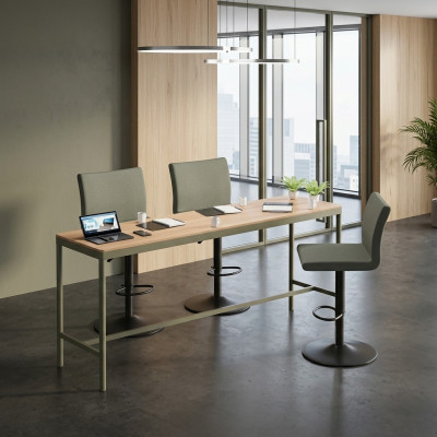 Large desk standing desk computer desk office furniture writing desk