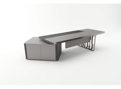 Modern desk office furnishing study room furniture office table gray