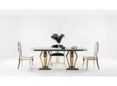 Luxury Dining Tables Dining Room Table Dining Room Modern Stainless Steel White