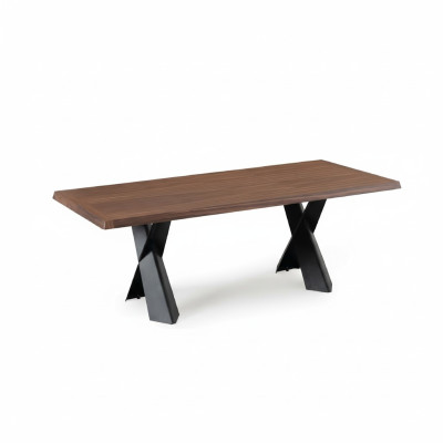 Dining table wood furniture design dining room tables design wooden table 220x100cm