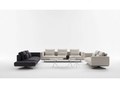 Sofa set 4 3 1 fabric designer 2x coffee table sofa couch upholstery 5 pcs.