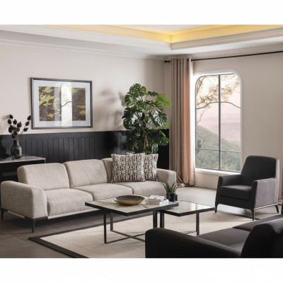 Living room sofa 4-seater design style furniture modern sofas elegant