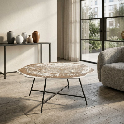 Coffee table, table, side table, living room table, wood table, side, new