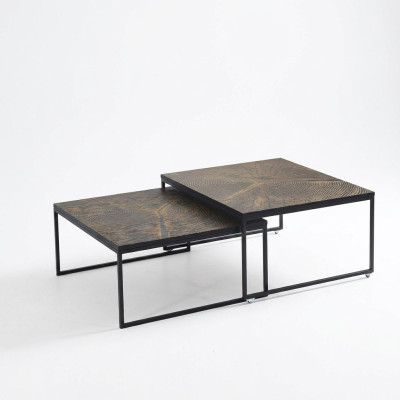 Couch table luxury side table furniture wood modern living room design