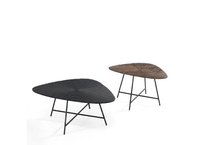 Coffee table wood side table coffee table designer living room table 2 pcs.