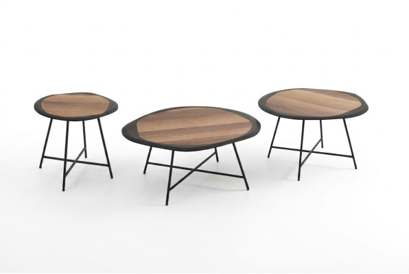 Coffee tables side tables round tables black Italian style