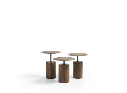 Luxury design coffee tables, side tables, living room wood, 3-piece set