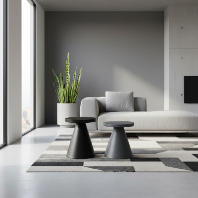 Coffee tables set of 2 pcs. Designer living room table furniture