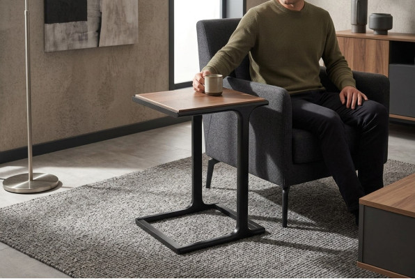 Coffee Table Side Table Design Brown Living Room Table