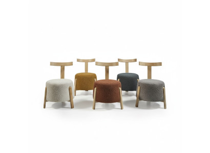Design chair chairs luxury suite textile upholstery group 5x set relax club