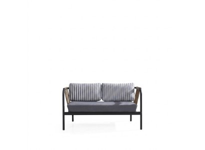 Sofa 2 seater luxury sofas modern fabric furniture design gray couch designer