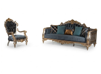 3+1 seat sofa set couch seat cushions coffee table 3-piece set furniture