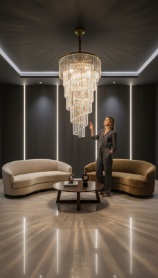 Shine Luxury Chandelier Ceiling Light Living Room White Modern Lamps