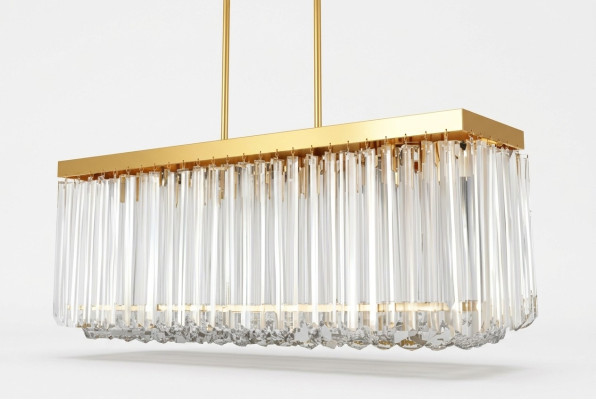 Chandelier Style Modern Lighting Ceiling Light New Living Room Gold