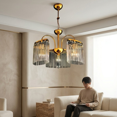 Chandelier ceiling light bedroom lamp chandelier gold new