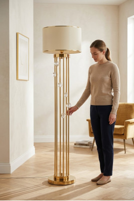 Floor lamp, living room lamp, reading lamp, spotlight, new bedroom.