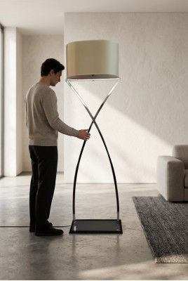 Floor lamp living room standing lamp made of metal new bedroom