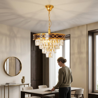 Chandelier luxury ceiling lamp ceiling light pendant lamp new crystal