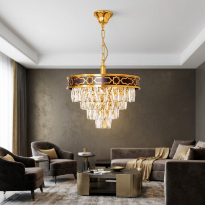 Chandelier luxury ceiling lamp ceiling light pendant lamp new crystal