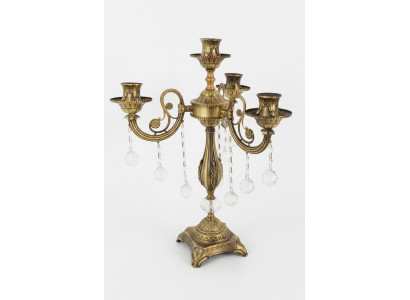 Table lamp lamp bedside lamp zinc alloy crystal new living room