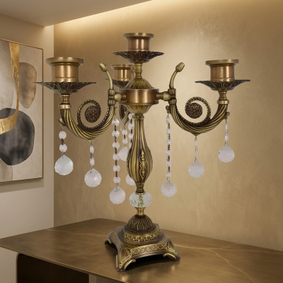 Table lamp nightstand lamp luxury light candle holder shape table lamps