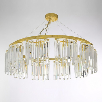 Round crystal lamp ceiling light chandelier