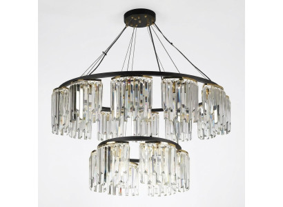 Lighting Chandelier Ceiling Light Modern Round Lamp Crystal Design