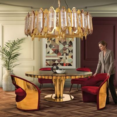 Chandelier Crystal Living Room Lighting Ceiling Light Modern New
