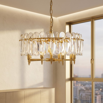 New chandelier pendant light for living room gold modern