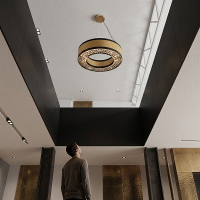 Crystal ceiling light living room lighting chandelier lamp luxury