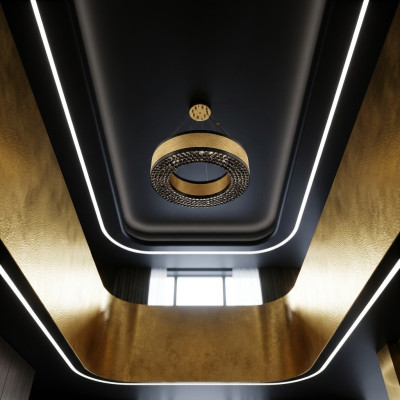 Crystal ceiling light living room lighting chandelier lamp luxury